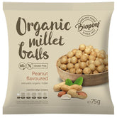 Chips de millet aux cacahuètes sans gluten BIO 75 g - BIO PONT